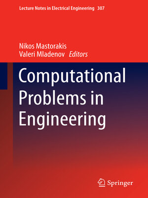 cover image of Computational Problems in Engineering